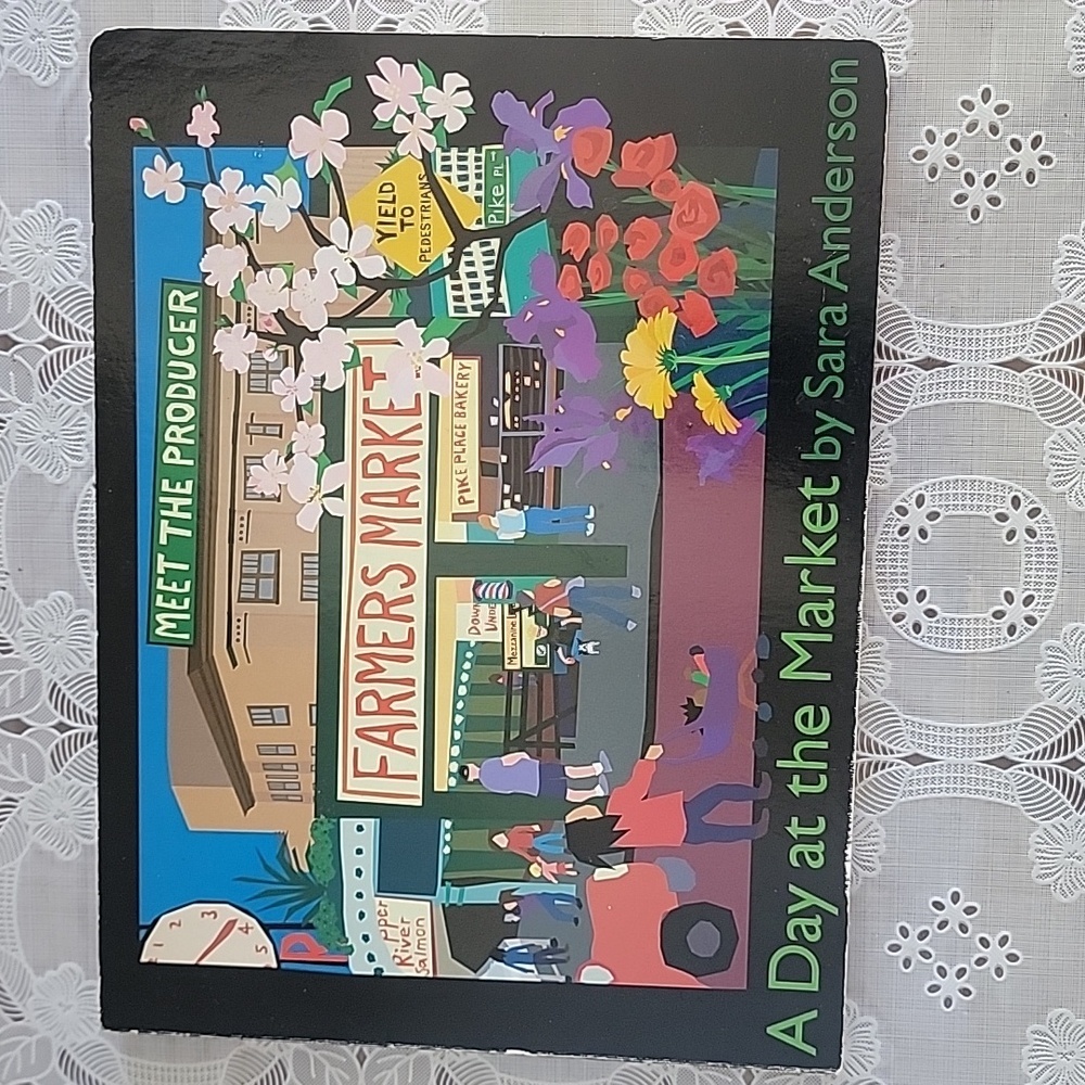 A day at the market by Sarah Anderson